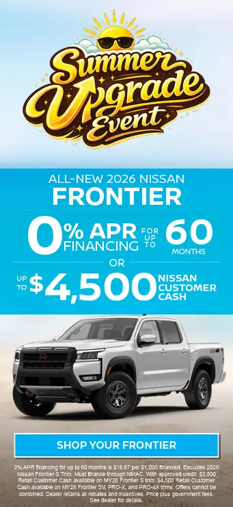 New 2026 Nissan Frontier